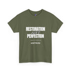 Kintsugi 'Restoration Over Perfection' T‑Shirt — Inspirational Graphic Tee