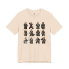 Shiba Inu Samurai T-Shirt, Japanese Warrior Dog Graphic Tee, Funny Dog Lover Gift, Anime Streetwear, Unisex Cotton Shirt