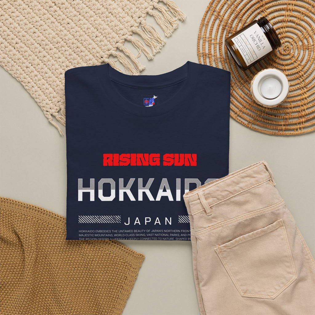 Hokkaido T-Shirt | 北海道 Wild North & Powder Snow Japan Tee | Designed by Japanese