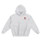 Hinomaru Signature Hoodie — Cooly Japan Heavyweight 350gsm | Ash Grey