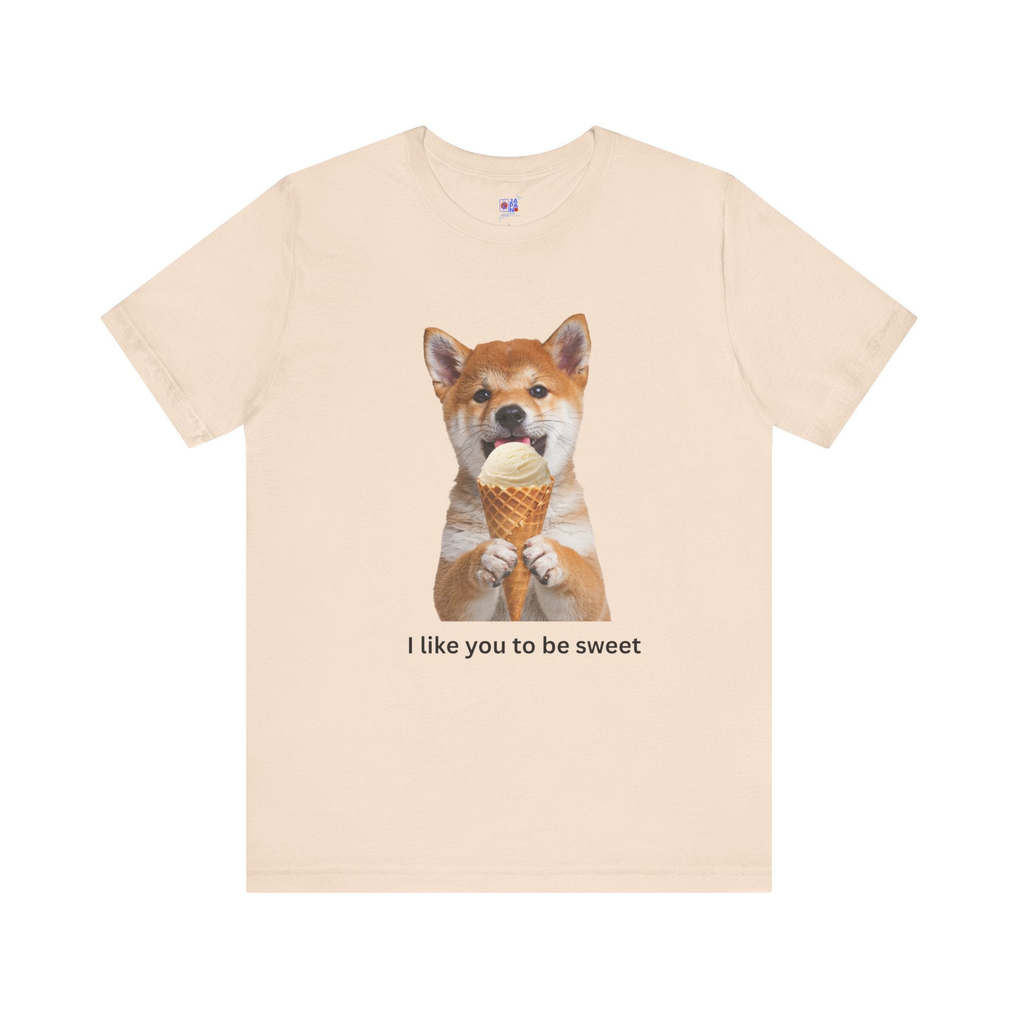 I Like You To Be Sweet Shiba Inu Eating Ice Cream T-Shirt