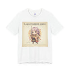 Kawaii Warrior Series T-Shirt, Cute Anime Chibi Warrior Graphic Tee