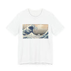 The Great Wave with Golden Ratio T-Shirt | Hokusai Wave Math Art