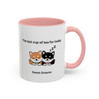 Shiba Inu "Sweet Dreams" Mug, The Last Cup of Tea for Today, Japanese Dog Cute Gift Mug