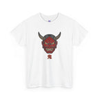 Oni Mask T-Shirt — 鬼 Japanese Demon Men's Graphic Tee | Dark Japan Streetwear Shirt