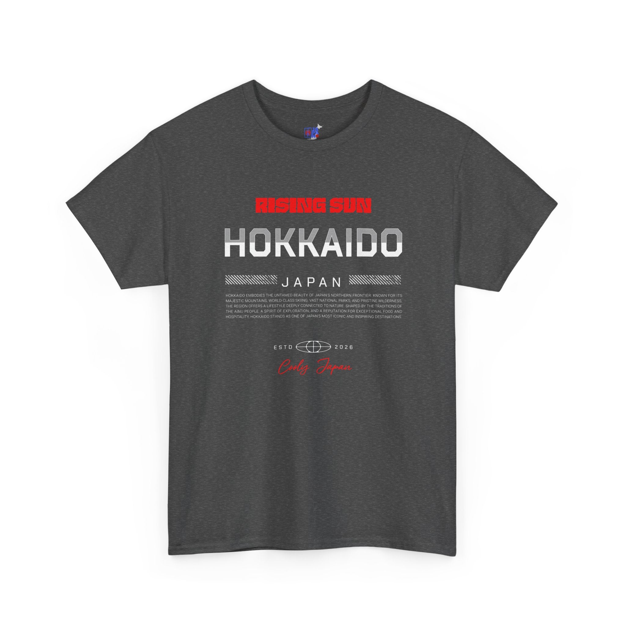Hokkaido T-Shirt | 北海道 Wild North & Powder Snow Japan Tee | Designed by Japanese