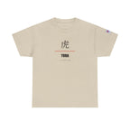 Tora Sleeping Tiger T Shirt Japanese Kanji Graphic Tee Casual Wear