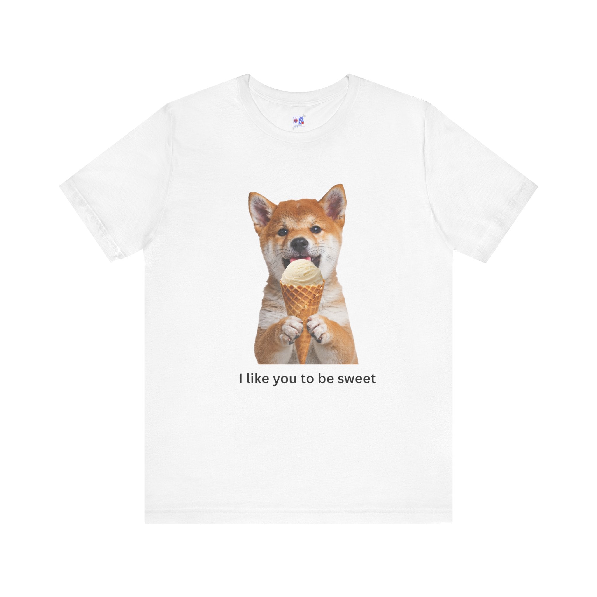 I Like You To Be Sweet Shiba Inu Eating Ice Cream T-Shirt