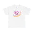 Seas the Day Okinawa Beach Tee — Vacation Graphic T-Shirt