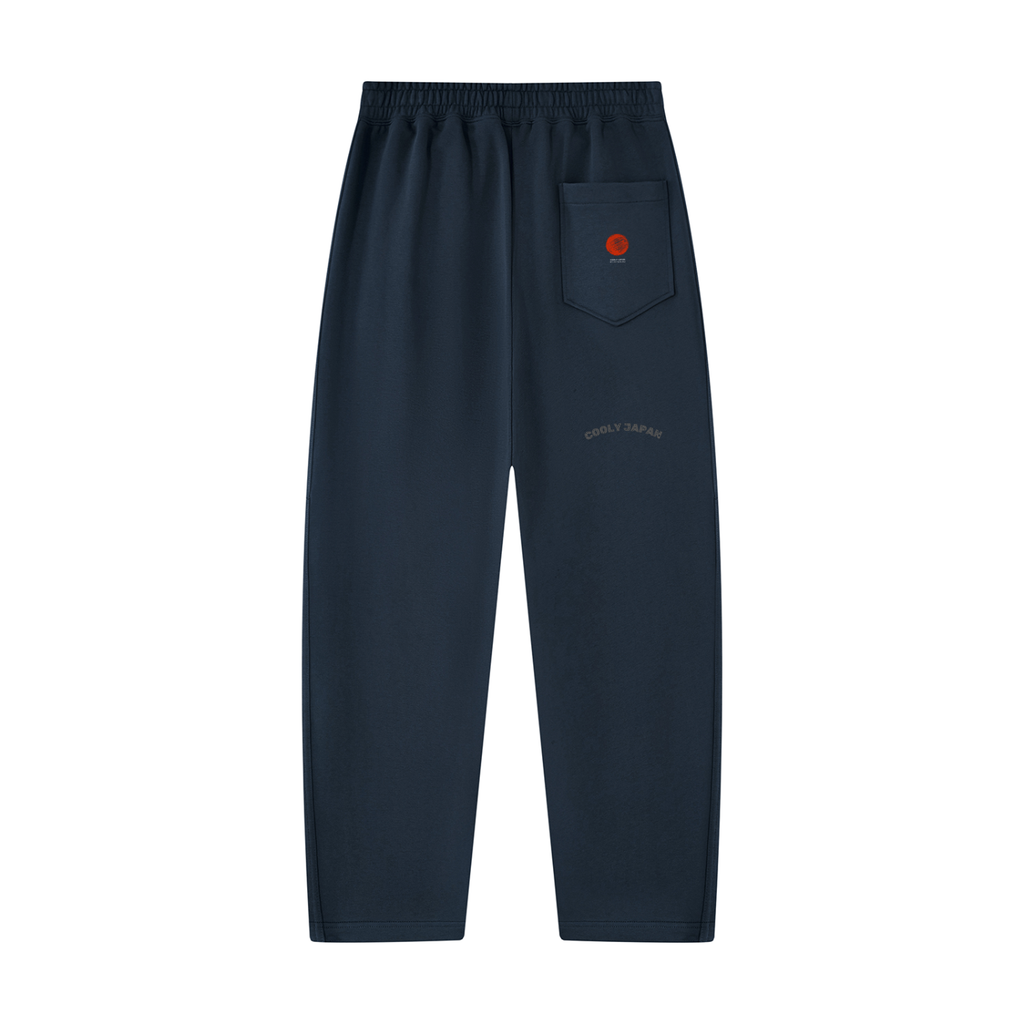 CoolyJapan Signature Tapered Sweatpants — 360gsm heavyweight Cotton Blend