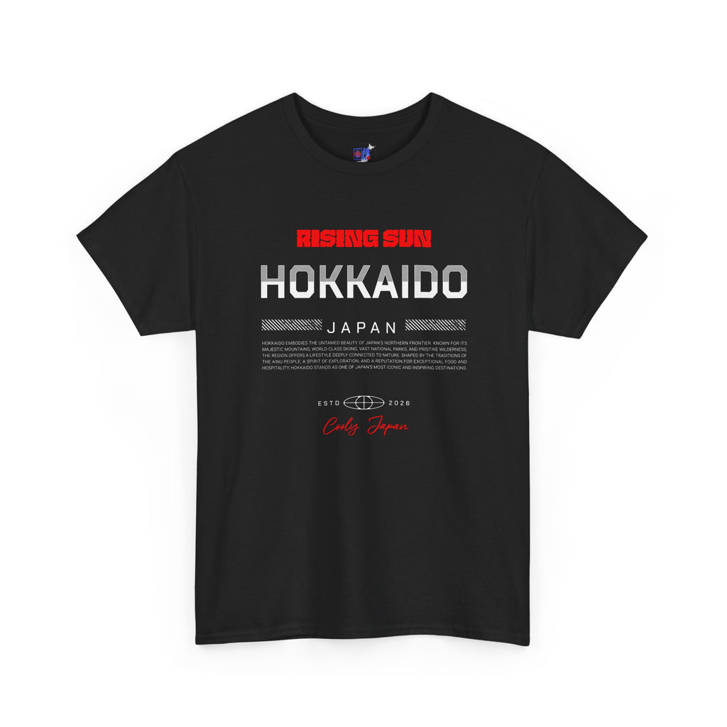 Hokkaido T-Shirt | 北海道 Wild North & Powder Snow Japan Tee | Designed by Japanese