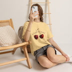 Cherish the Moment Cherry Graphic Tee