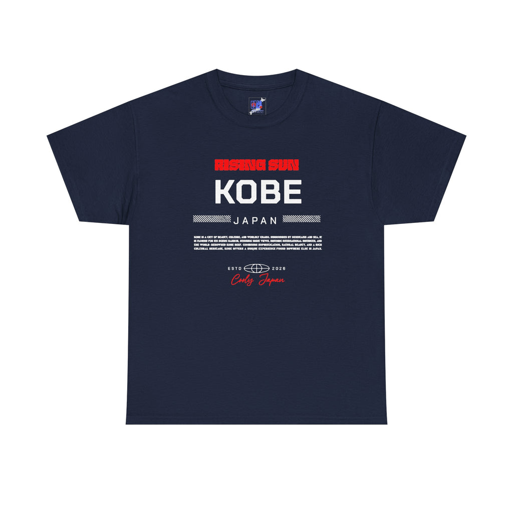Kobe Japan T-Shirt, Where Mountains Meet the Sea  Harbor City Travel Souvenir  Japan Vacation Memory Tee  Kobe Gift for Japan Lovers