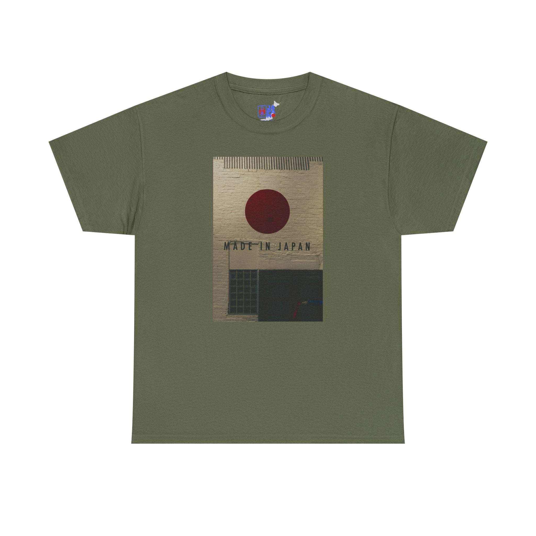 Made in Japan — Hinomaru Wall Mural Print | Urban Japanese Street Art T-Shirt