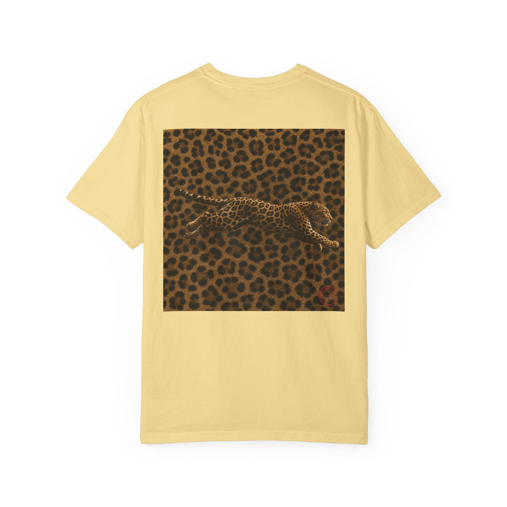 CoolyJapan — Hyō 豹 Silent Leopard Tee | Light Color | Comfort Colors 1717