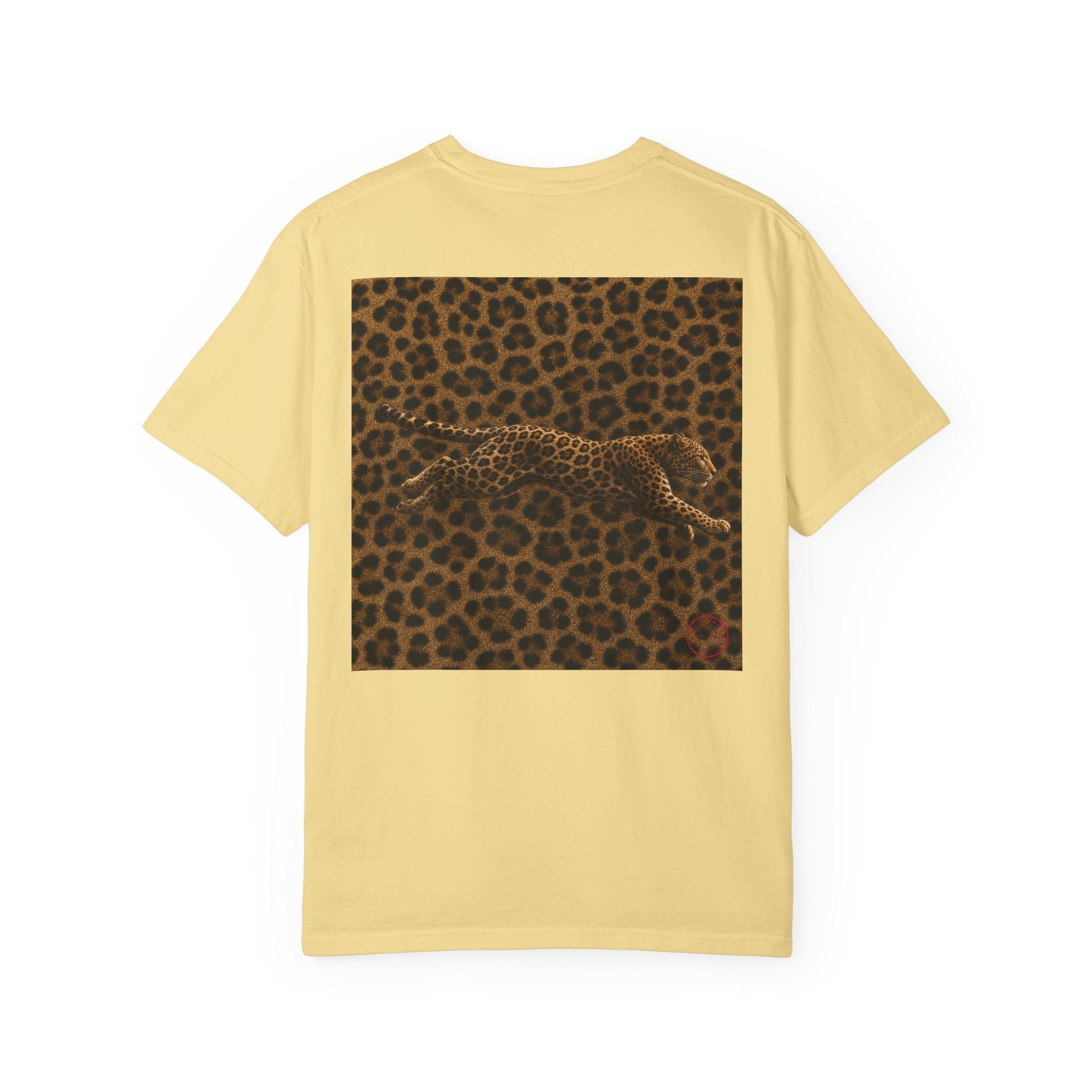 CoolyJapan — Hyō 豹 Silent Leopard Tee | Light Color | Comfort Colors 1717