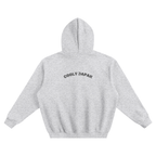 Hinomaru Signature Hoodie — Cooly Japan Heavyweight 350gsm | Ash Grey
