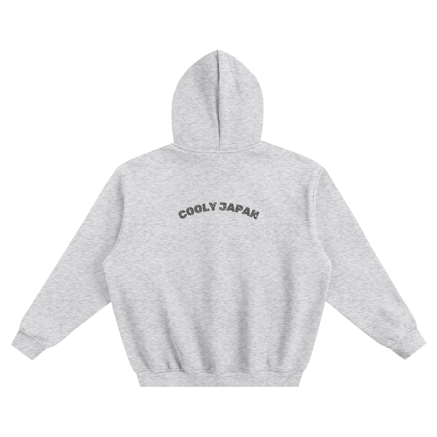 Hinomaru Signature Hoodie — Cooly Japan Heavyweight 350gsm | Ash Grey