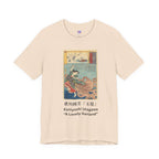 Utagawa Kuniyoshi "A Lovely Garland" — Tamatori-hime & the Dragon King | Ukiyo-e Art Tee (Light)