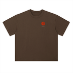 Cooly Japan Rising Sun Logo Tee — Black Oversized Drop-Shoulder T-Shirt (300gsm)