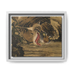 Kishi Ganku Tiger Canvas Print, Edo Period Japanese Art, Museum Reproduction, Japanese Wall Art Gift