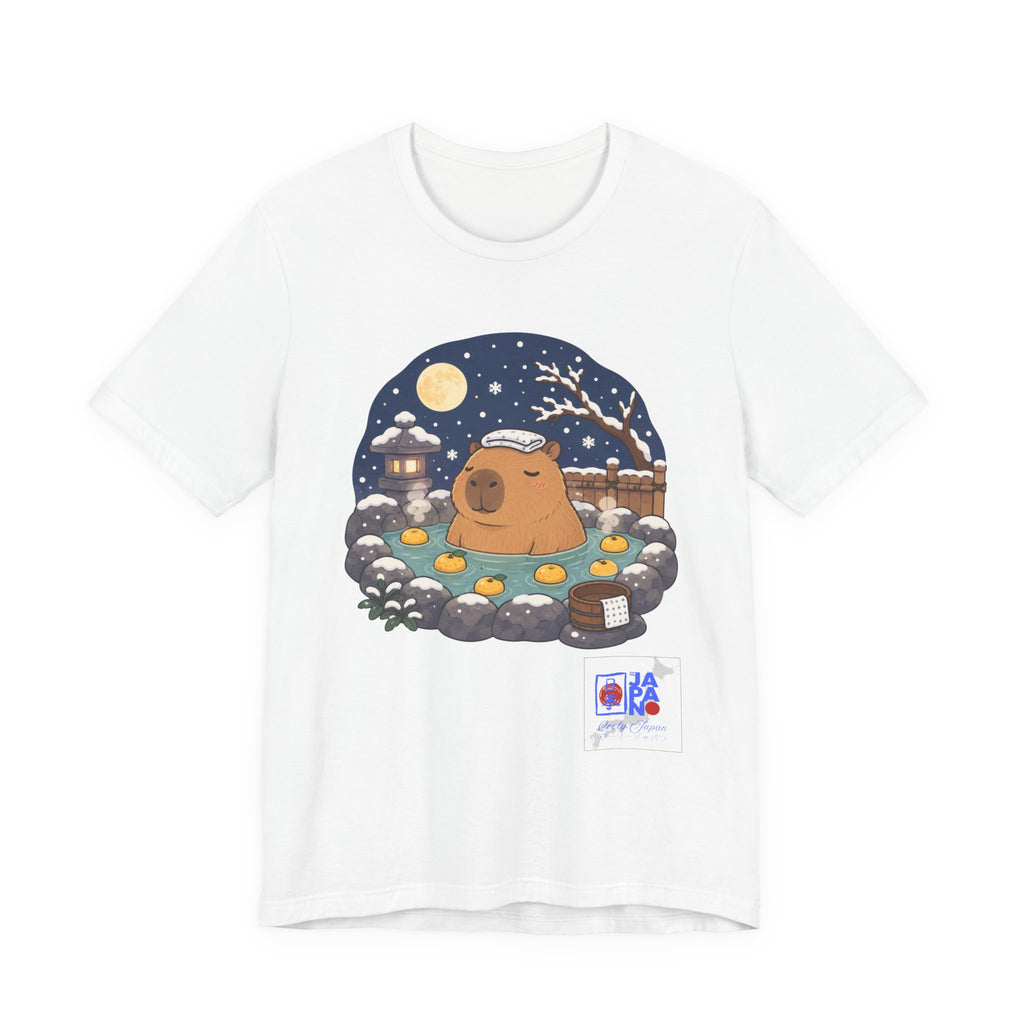 Bear Onsen T-Shirt — Cute Winter Hot Spring Graphic Tee