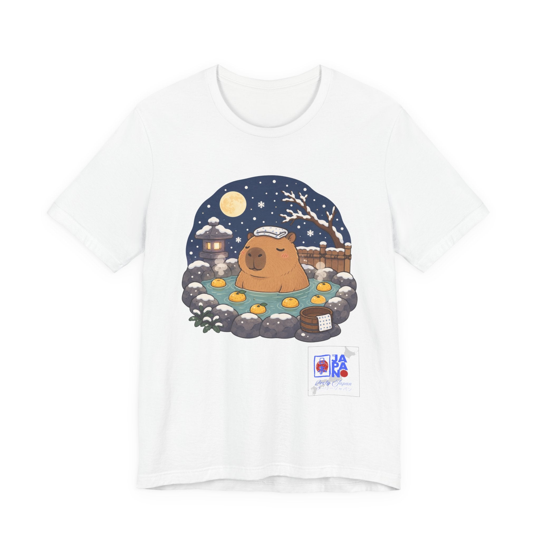 Bear Onsen T-Shirt — Cute Winter Hot Spring Graphic Tee
