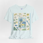 Sushi Picnic Tee, Cute Bento & Sushi Illustration T-Shirt
