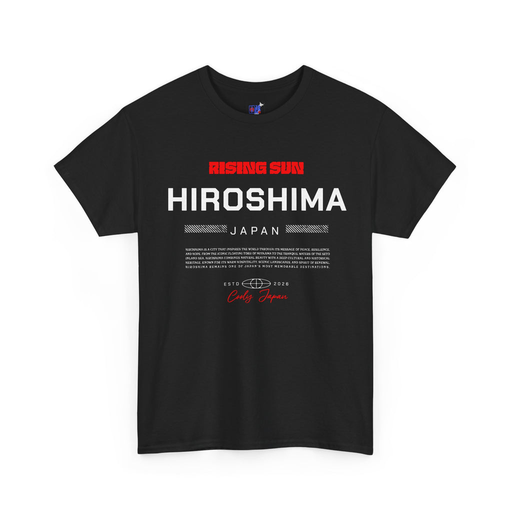 Hiroshima T-Shirt | 広島 Peace & Resilience Japan City Tee | Designed by Japanese