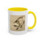 Yoshimura Hōryū "Raccoon Dog Under Moonlight" | Edo-period Japanese Art Mug — Museum Collection