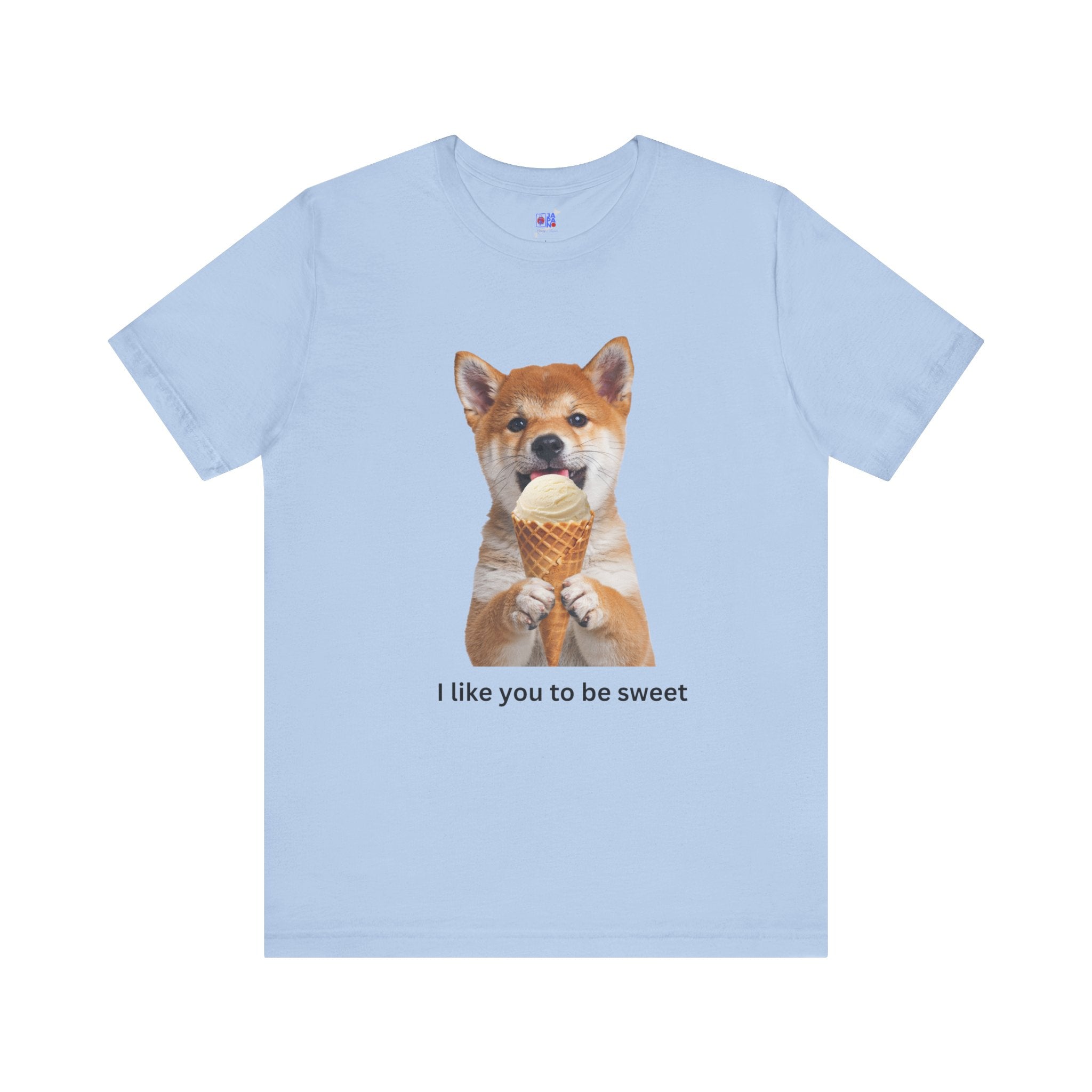 I Like You To Be Sweet Shiba Inu Eating Ice Cream T-Shirt