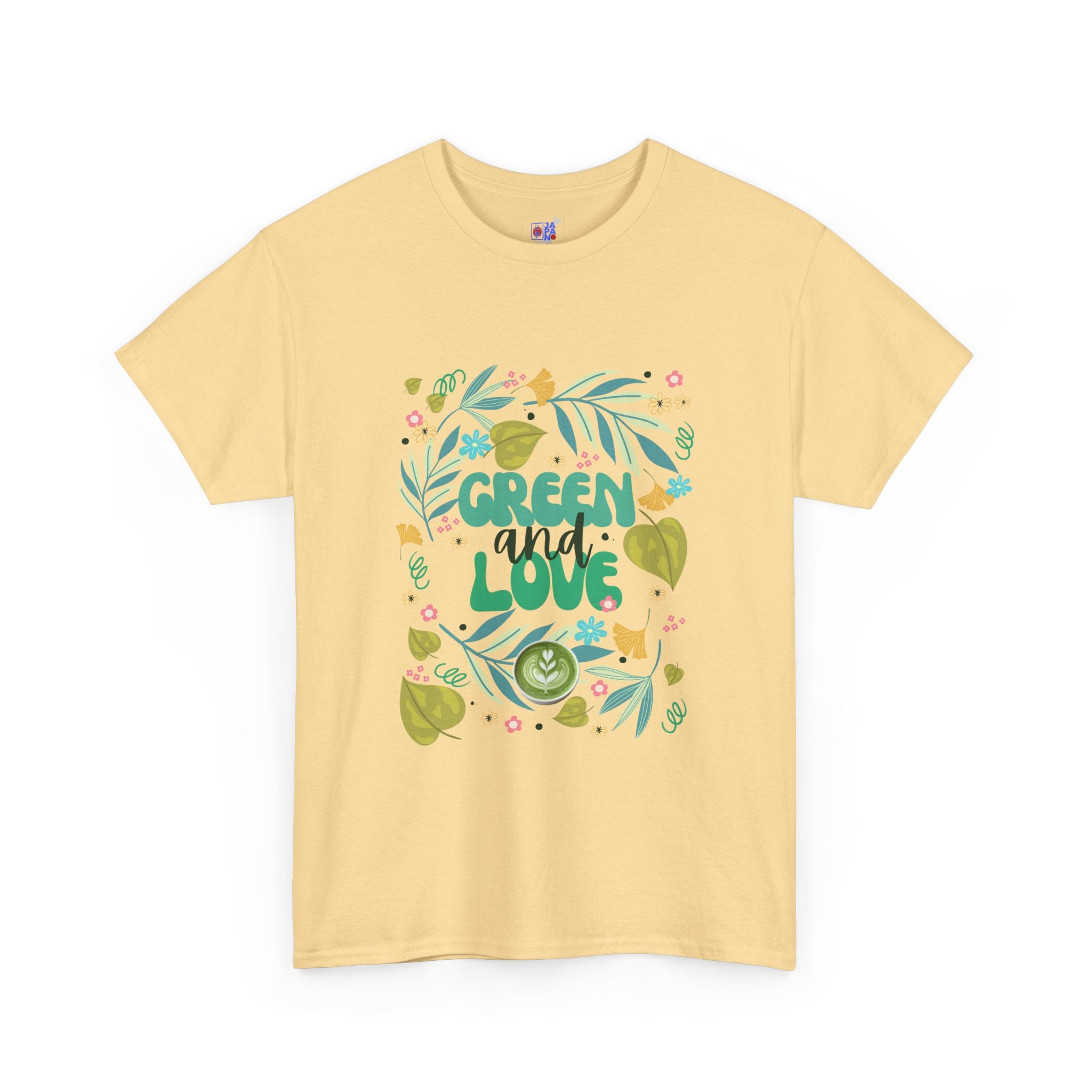 Eco Plant Lover T-Shirt — "Green and Love" Graphic Tee