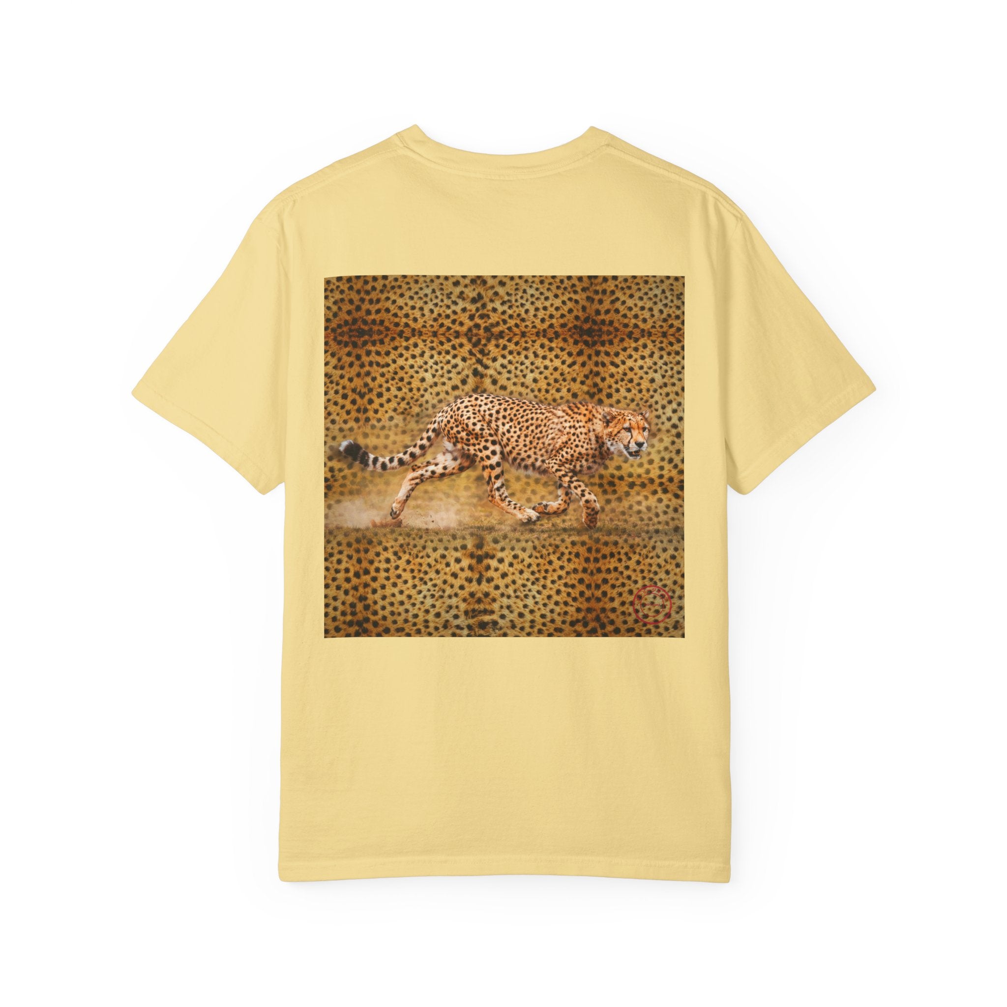 CoolyJapan — Hayate 疾風 Cheetah Tee | Light Color | Comfort Colors 1717