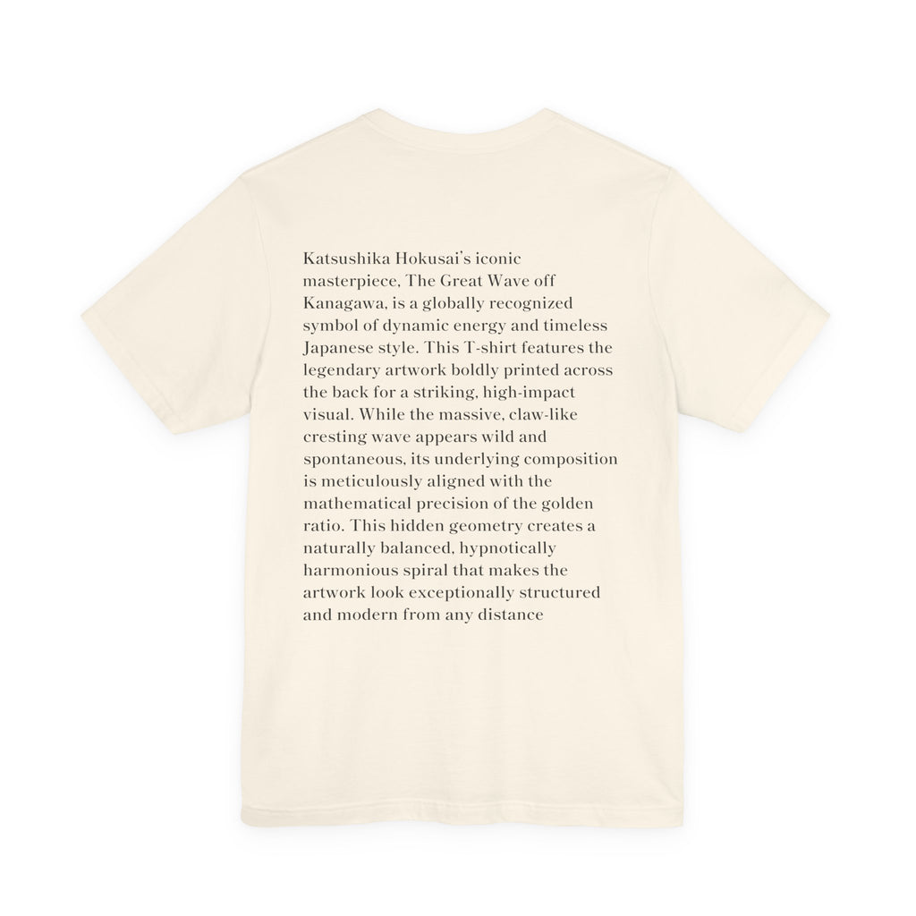 Great Wave Golden Ratio T-Shirt — "Math is Aesthetic" Hokusai Graphic Tee