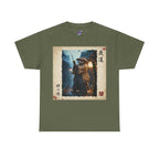 Samurai Cat Tee — Vintage Japanese Night Wanderer Graphic T-Shirt