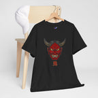 Red Oni Mask T-Shirt | Japanese Demon Hannya Graphic Tee