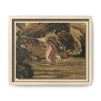 Kishi Ganku Tiger Canvas Print, Edo Period Japanese Art, Museum Reproduction, Japanese Wall Art Gift