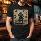 Samurai Dragonfly Warrior Tee Version 2 — Bushidō Ink Warrior Graphic T-Shirt