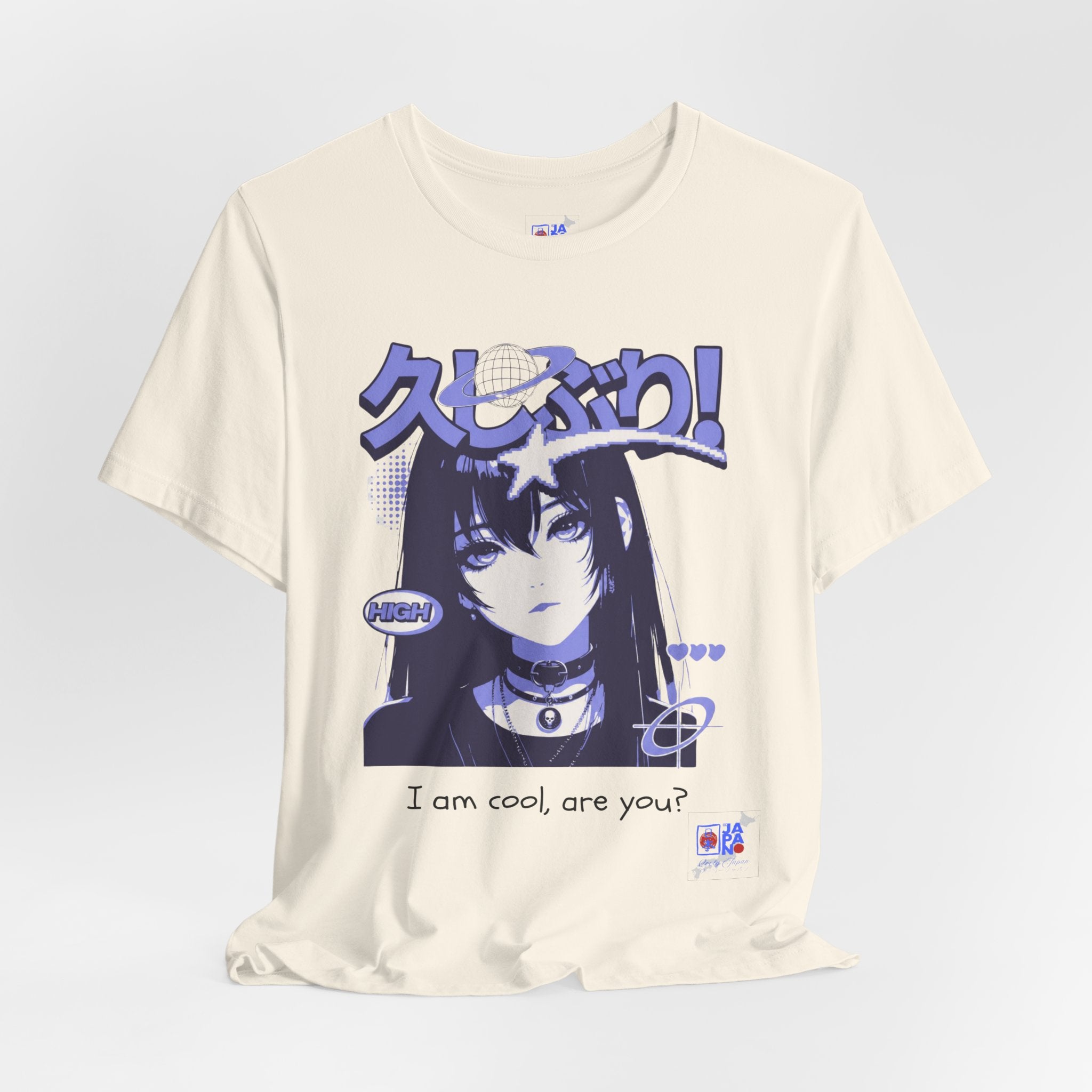 I Am Cool, Are You? Anime Aesthetic Tee