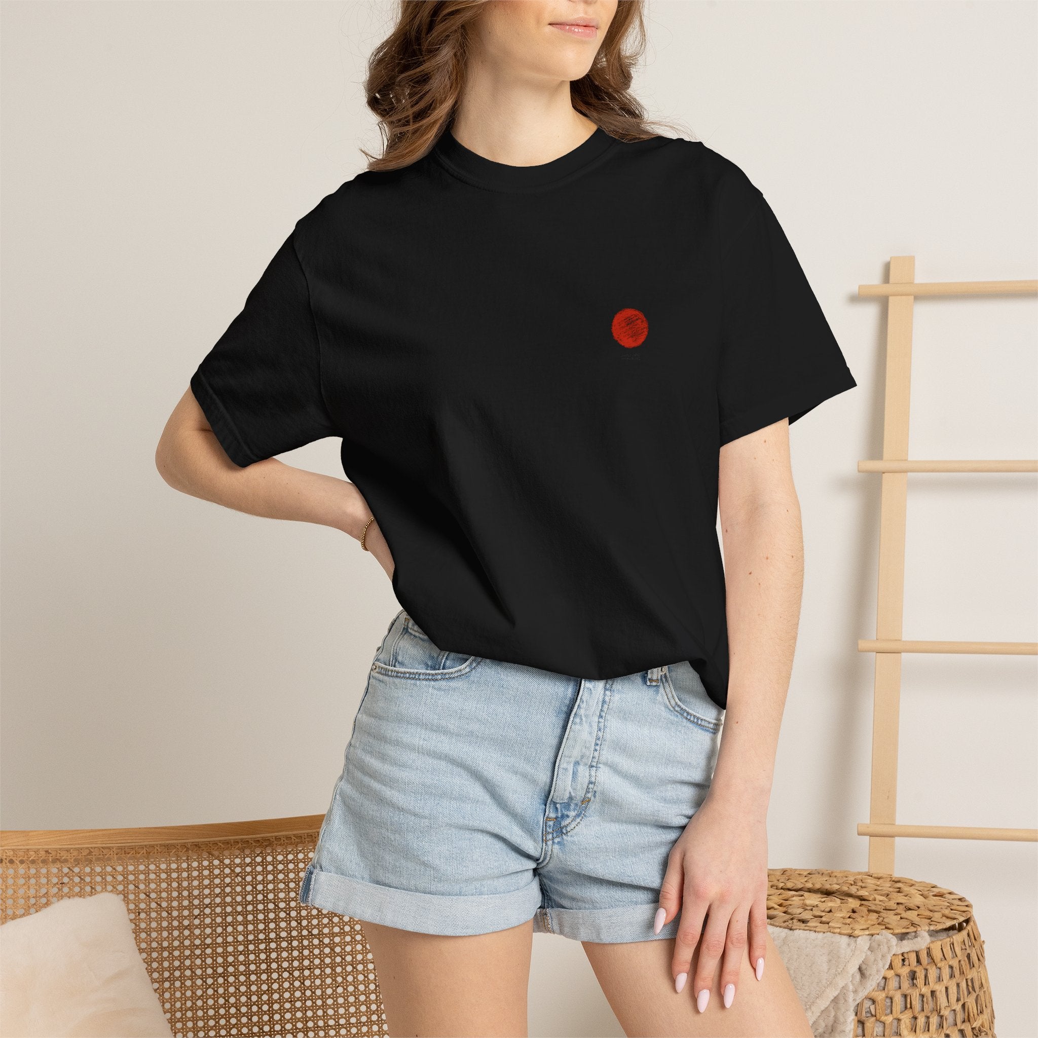 CoolyJapan — Hyō 豹 Silent Leopard Tee | Dark Color | Comfort Colors 1717
