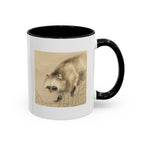 Yoshimura Hōryū "Raccoon Dog Under Moonlight" | Edo-period Japanese Art Mug — Museum Collection
