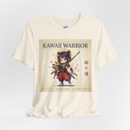 Kawaii Sakura Samurai T-Shirt — Cute Anime Warrior Tee
