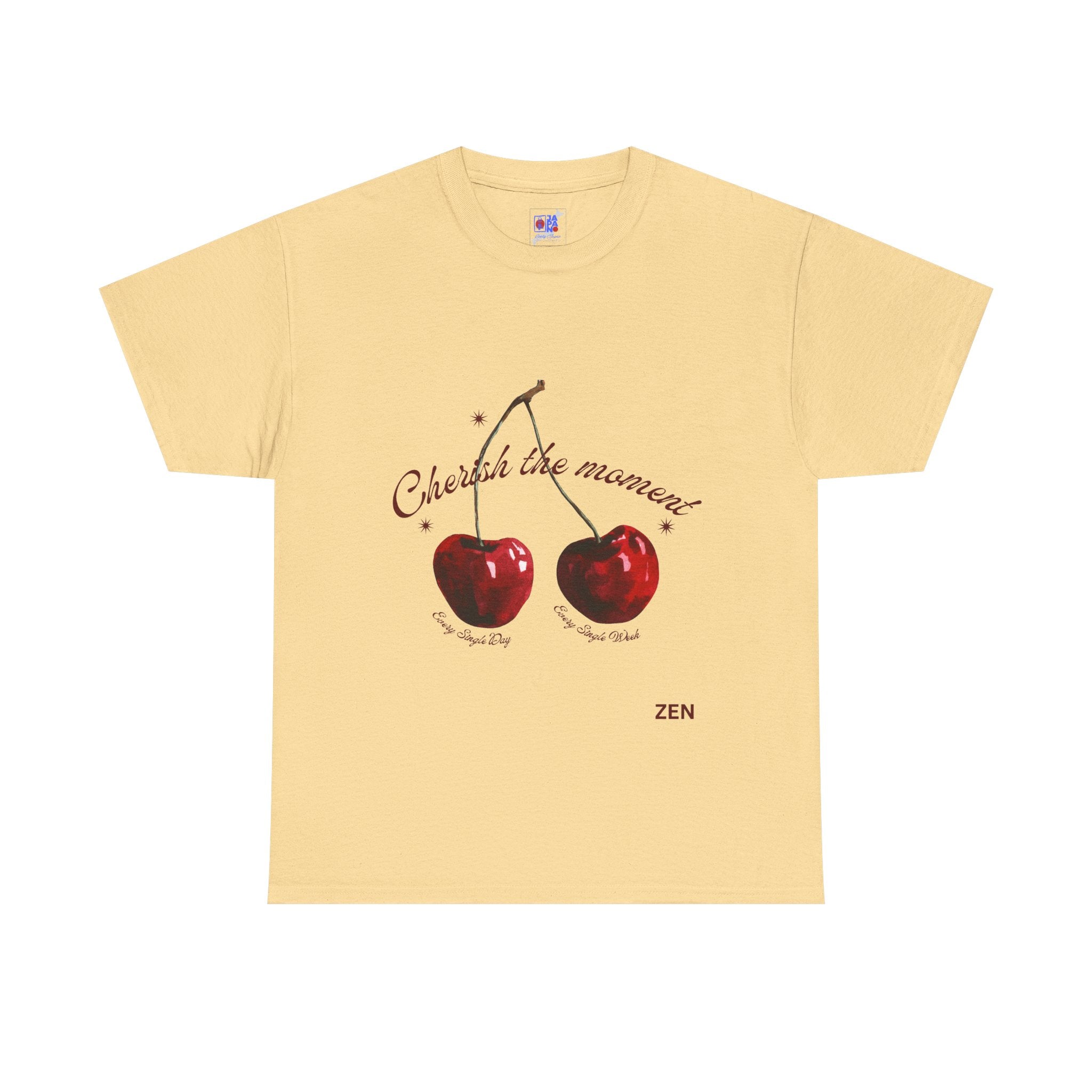 Cherish the Moment Cherry Graphic Tee