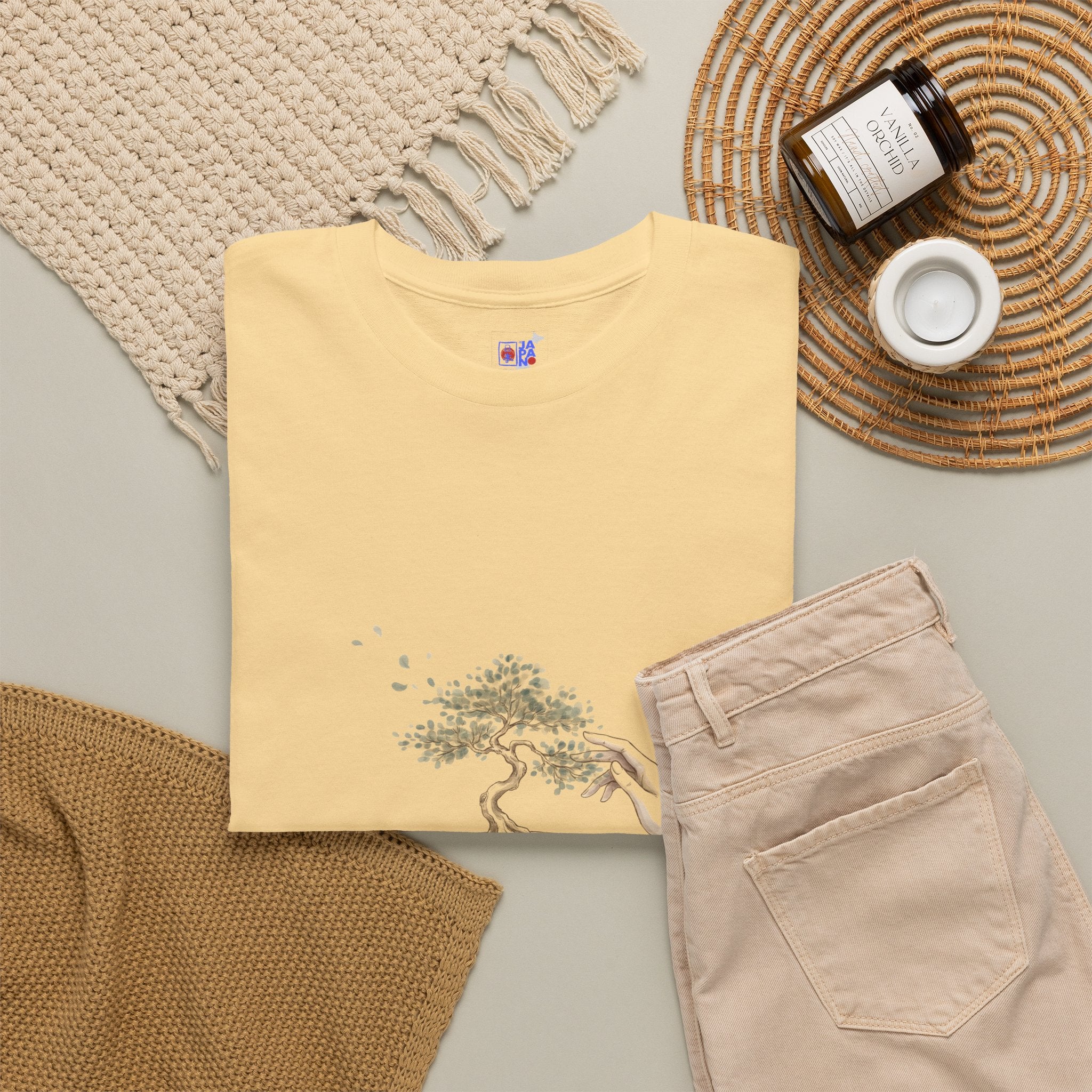 It Takes Patience Bonsai T-Shirt, Minimalist Japanese Ink Wash Tree Tee, Zen Gift for Plant Lovers, Mindfulness & Slow Living