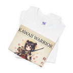 Kawaii Sakura Samurai T-Shirt — Cute Anime Warrior Tee