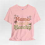 Mama Needs Matcha Tee | Pastel Front-Print Typography | Matcha Collection