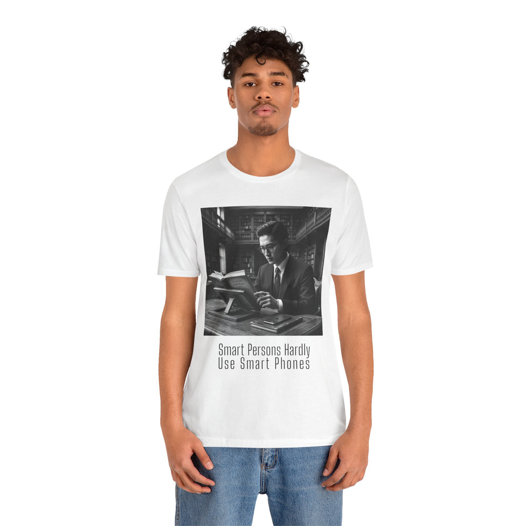 Smart Persons Hardly Use Smartphones | Plato's Republic T-Shirt