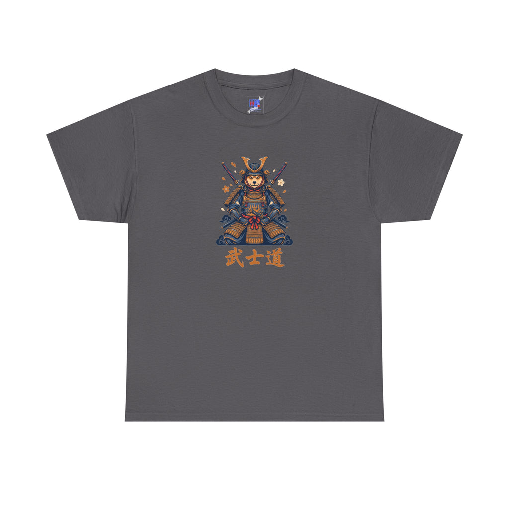 Samurai Warrior Tee, Retro Pixel Art with Bushido