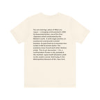 Kawanabe Kyōsai "White Eagle Eyeing a Mountain Lion" | Meiji-era Japanese Art Tee (Light)