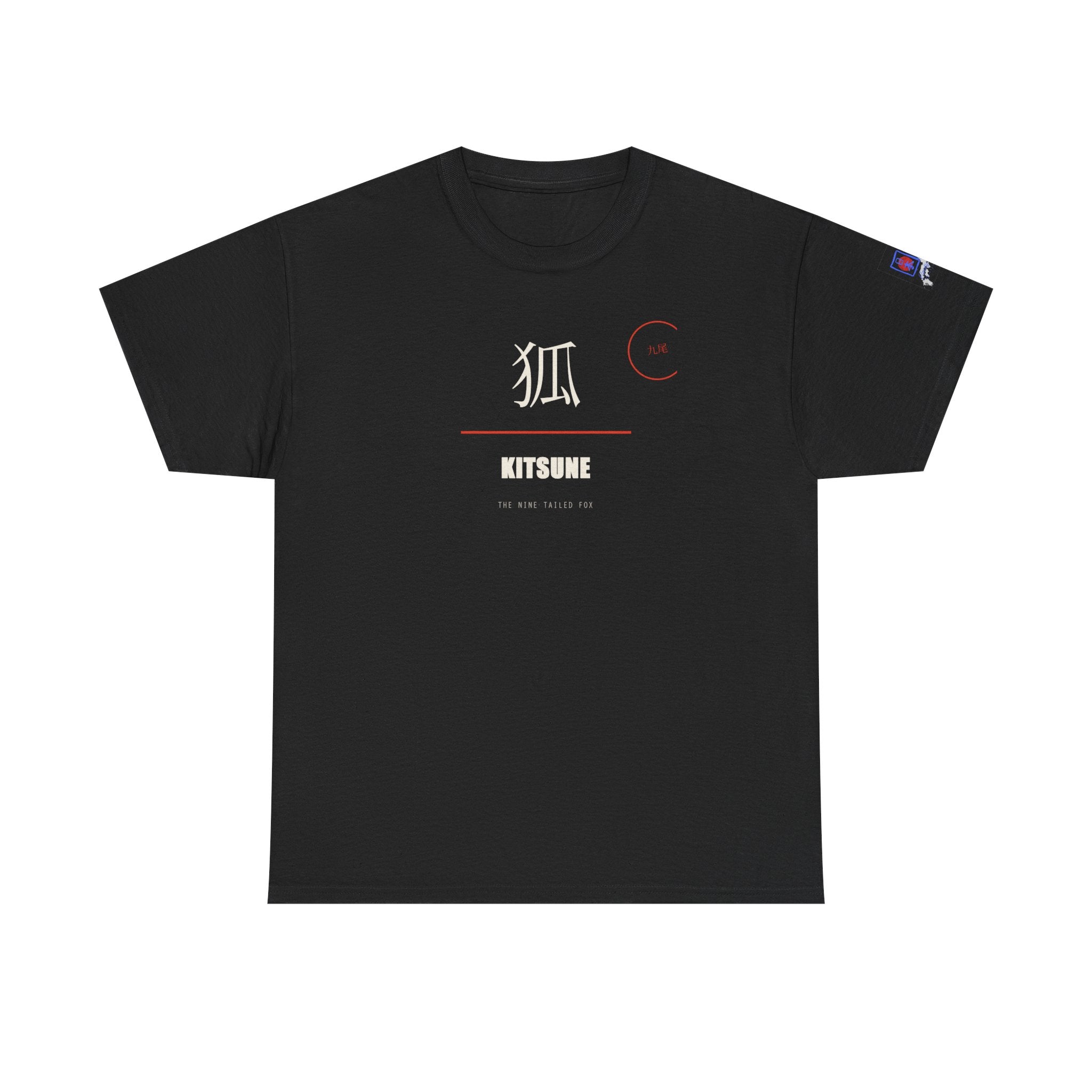 Kitsune Japanese Fox Spirit Tee | Anime Folklore Graphic Shirt